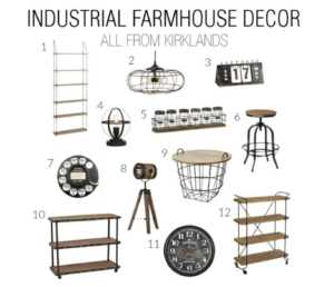 Where to Find Industrial Farmhouse Decor on a Budget